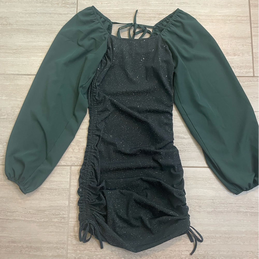 Forever 21 evening dress with side rouching